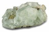 Lustrous Zoned Apophyllite with Stilbite and Heulandite - India #252440-1